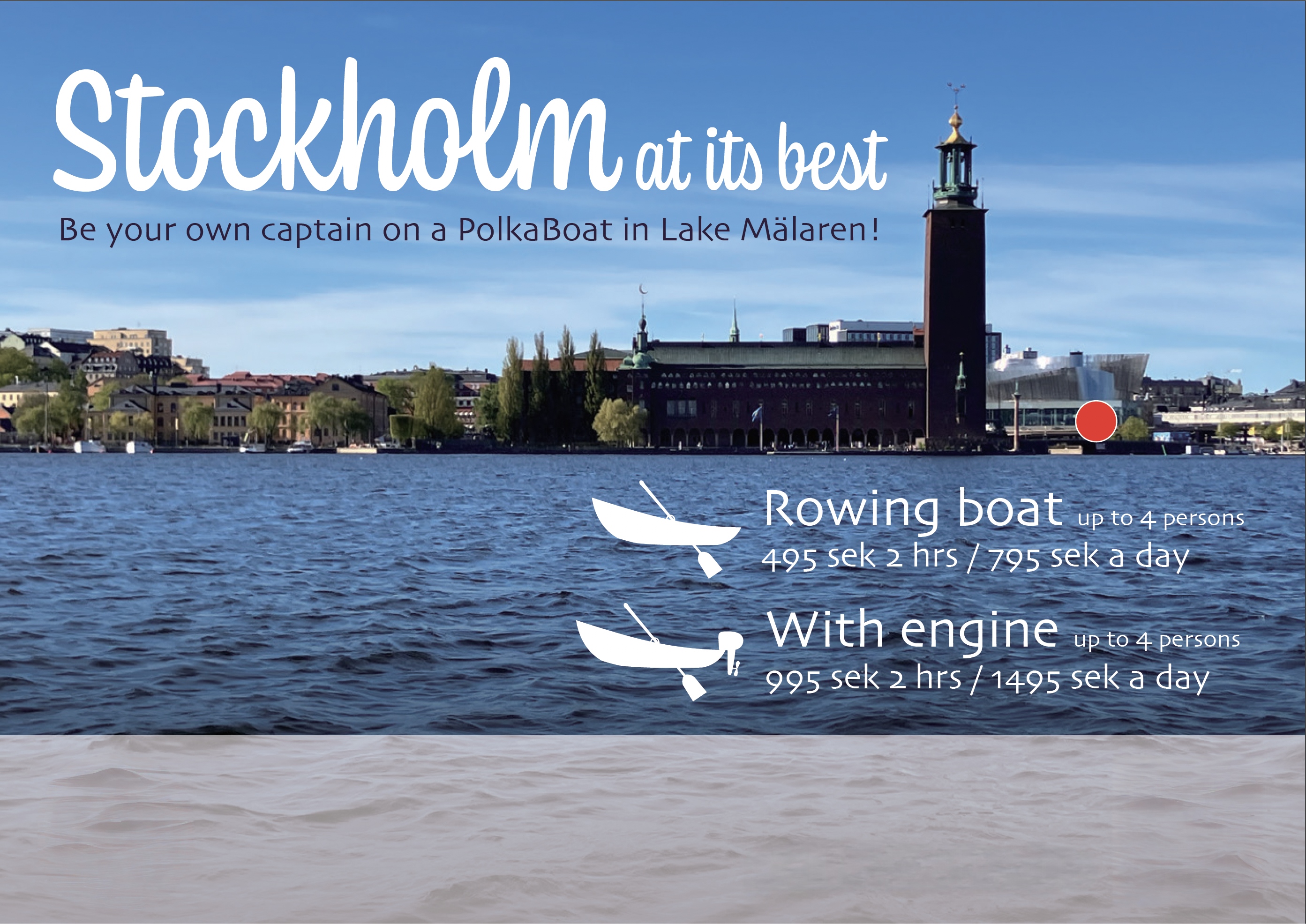 PolkaBåt flyer